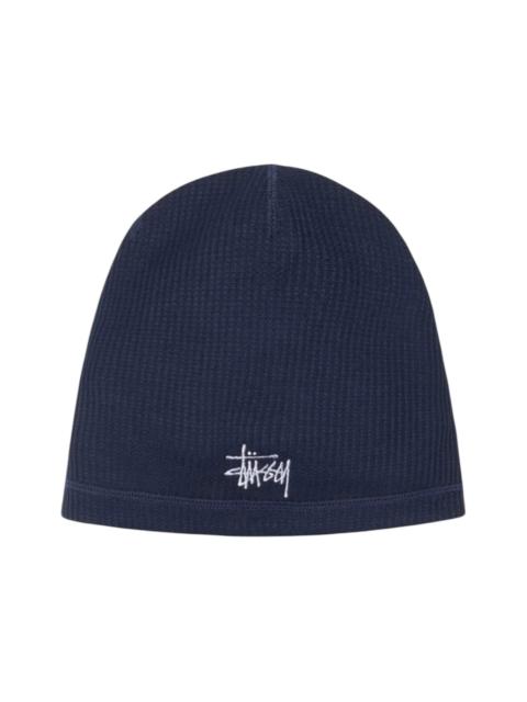 Stussy Waffle Skullcap Beanie Navy