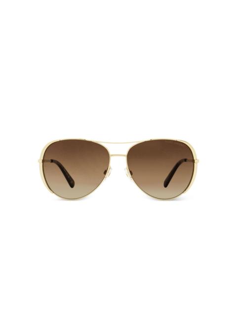 arching browline sunglasses