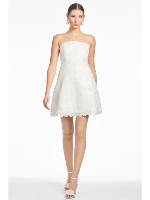 EMBELLISHED ALANNA DRESS - IVORY