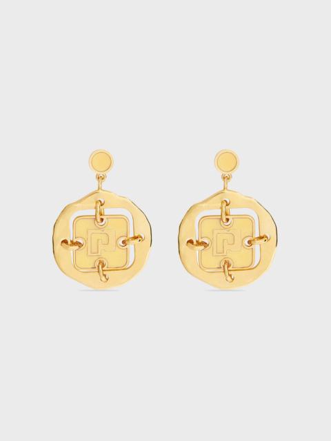 GOLD STUD EARRINGS