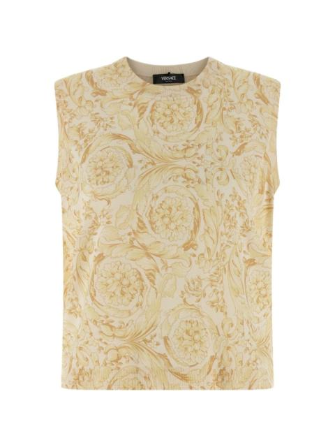 Barocco patterned vest