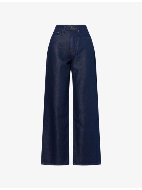 Logan Wide-Leg Denim Jeans