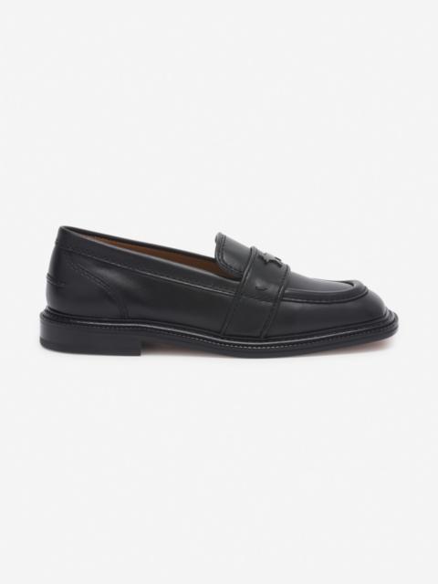 LEATHER LOAFERS