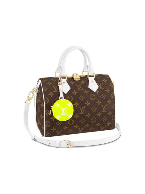Louis Vuitton Speedy Bandouliere 25 White/Brown