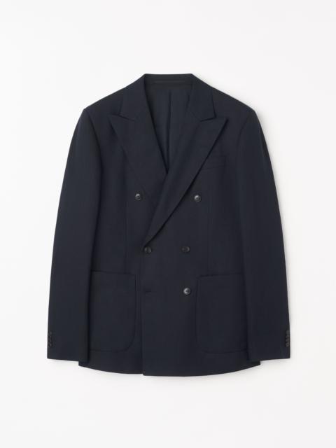 Joachim Double-Breasted Linen Jacket