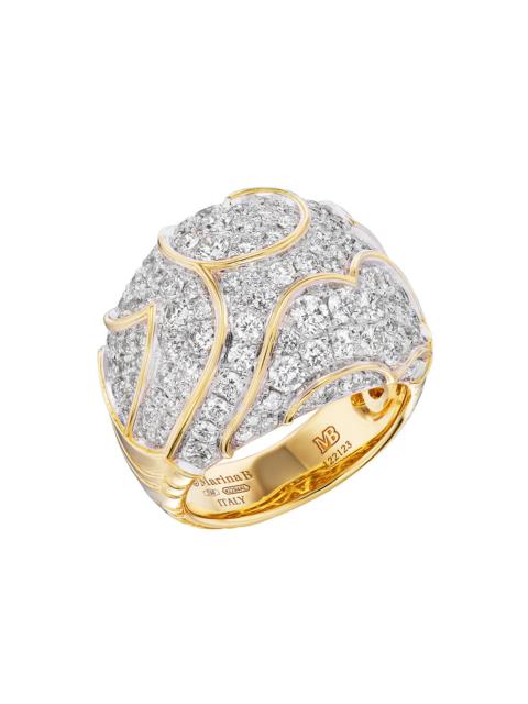 Diamond Onda Bombe Ring