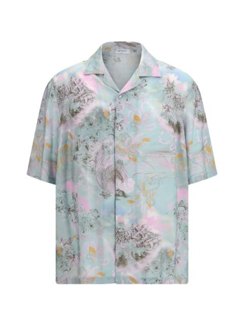 printed bowling shirt