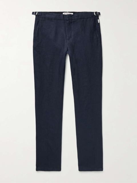 Griffon Slim-Fit Linen Trousers