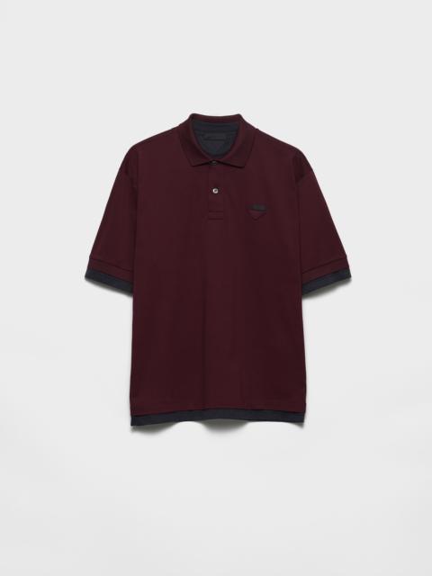 Cotton polo shirt
