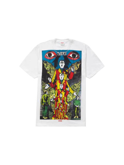 Supreme Gilbert & George LIFE Tee White