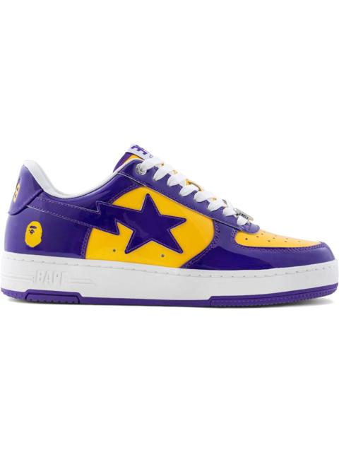 A Bathing Ape Bape Sta #4 Purple Yellow
