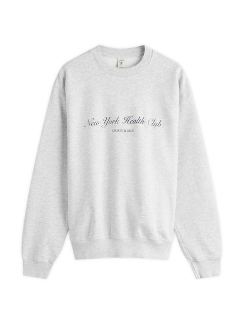 Sporty & Rich NY Health Club Sweatshirt