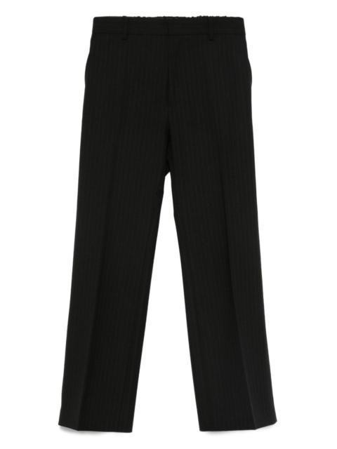 pinstripe trousers