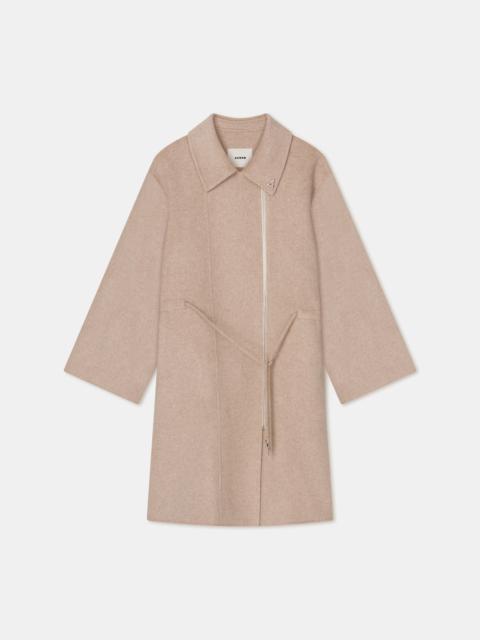 NORMAN
Wool zip-up long coat