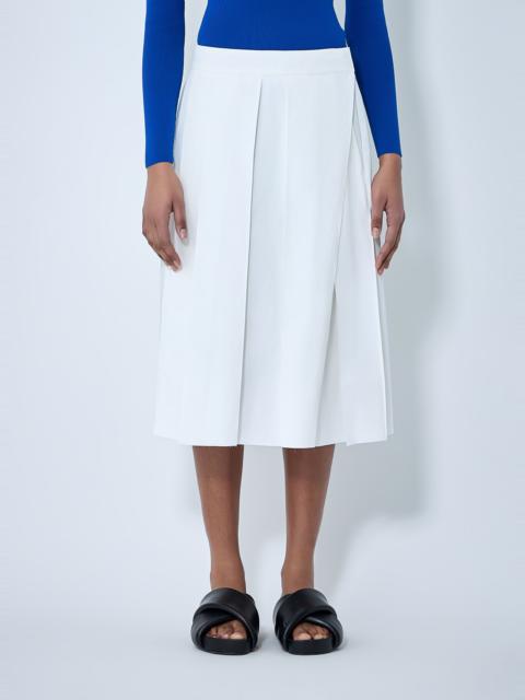 Pleated Midi Skirt