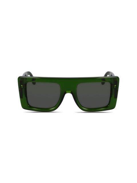logo-plaque sunglasses