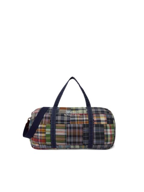 patchwork-patten holdall