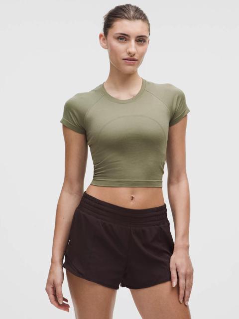 Swiftly Tech Cropped Short-Sleeve Shirt 2.0