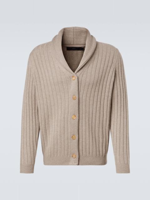 Mr Denver ribbed-knit cashmere cardigan