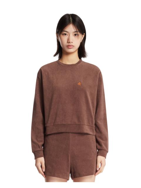 Brown Terry Sweatshirt