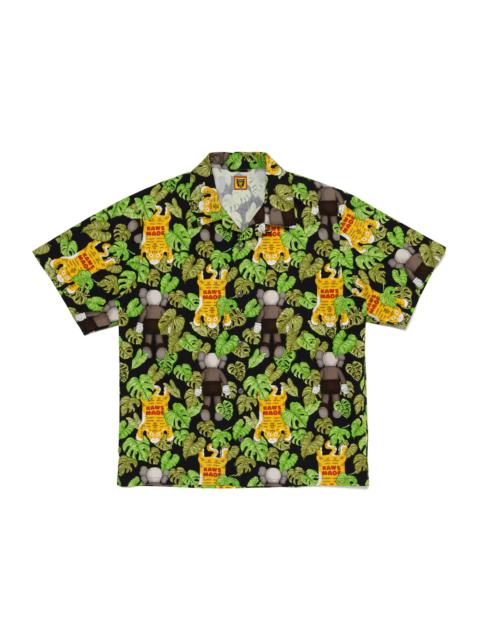 Human Made x KAWS Made Aloha Shirt Black