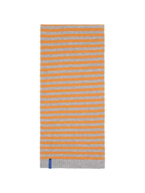 Gray & Orange Bela Scarf