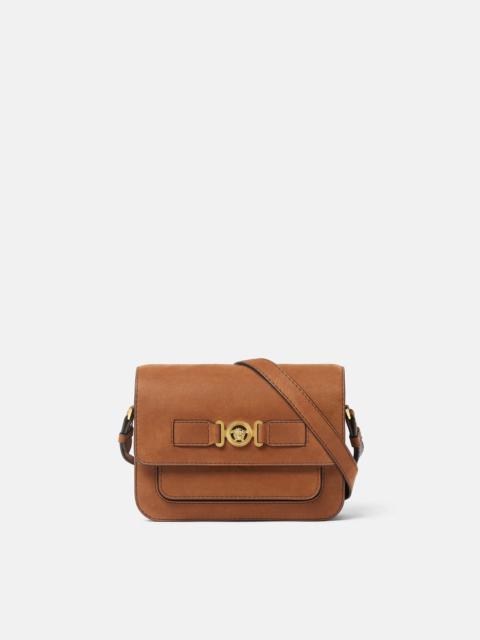 Medusa Biggie Nabuck Messenger Bag