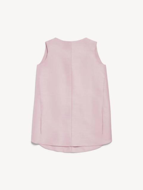 Women's Mini Sack Dress in Dusty Pink