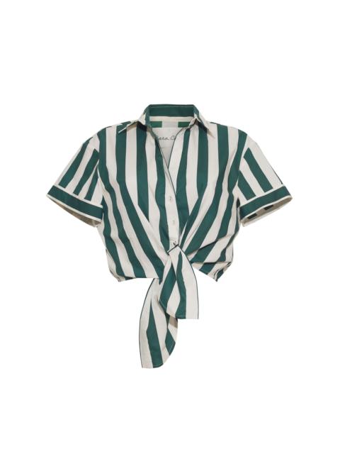 Asbury Top
A Classic Silhouette Adorned in Stripes
