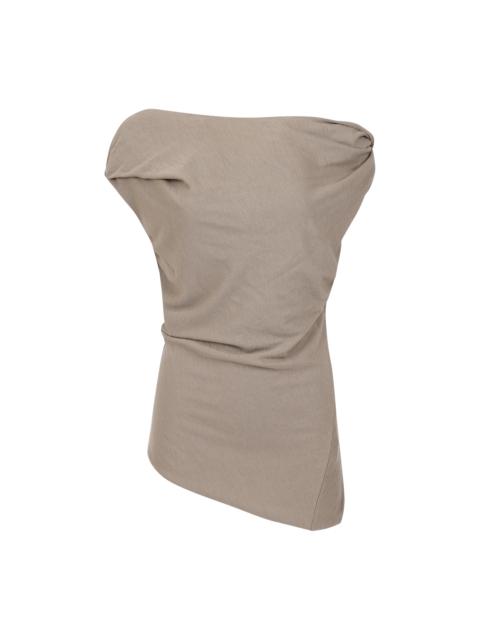 JERSEY TWIST TOP BEIGE