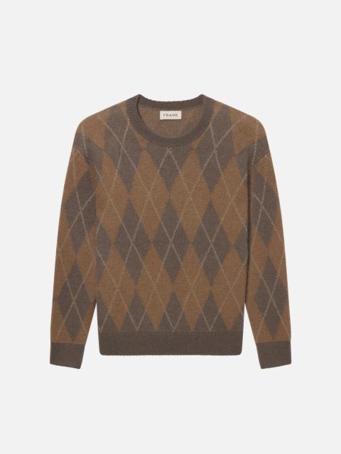 Argyle Crewneck Sweater