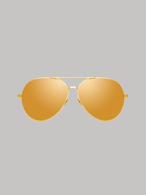 Ace Sunglasses in Gold