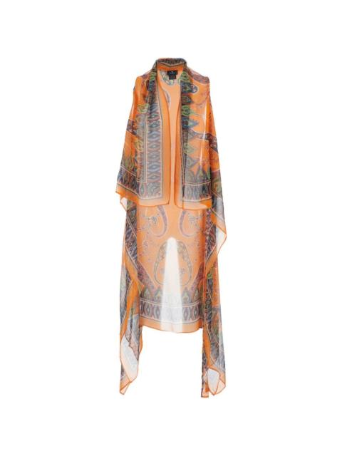 paisley poncho