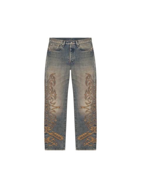 Levi's x Denim Tears Western Stitch 501 Jeans 'Worn Indigo'