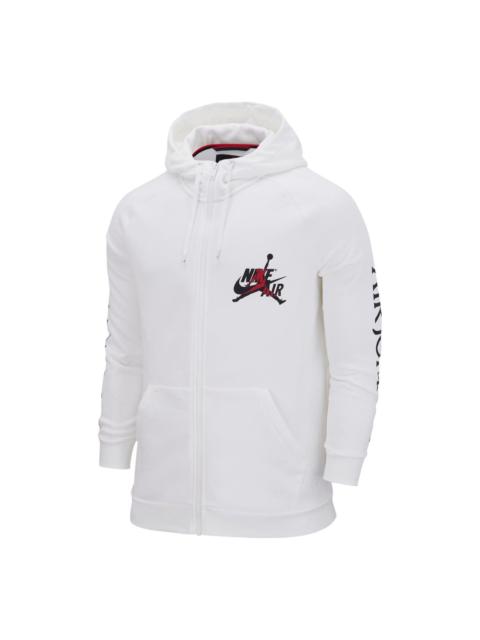 Air Jordan Hooded Zipper Jacket Men's White DH9507-100