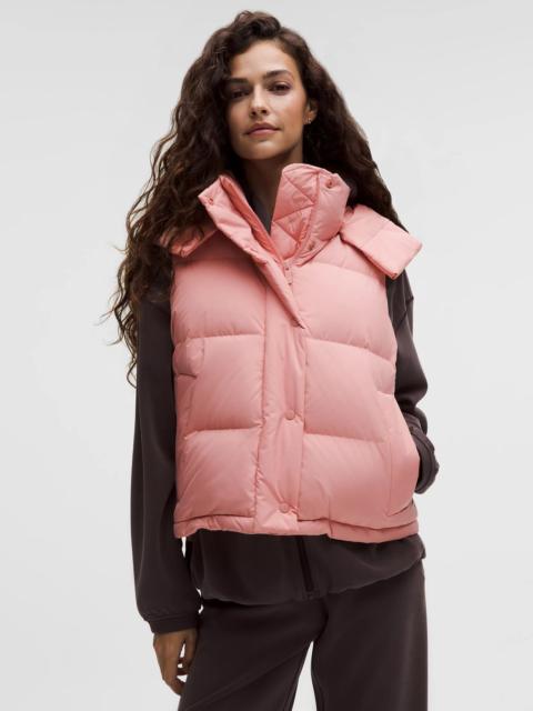 Wunder Puff 600-Down-Fill Cropped Vest