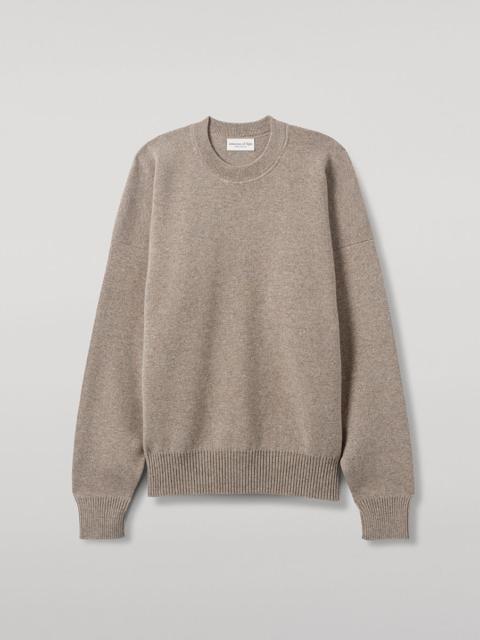 Relaxed Milano Stitch Brown Jumper