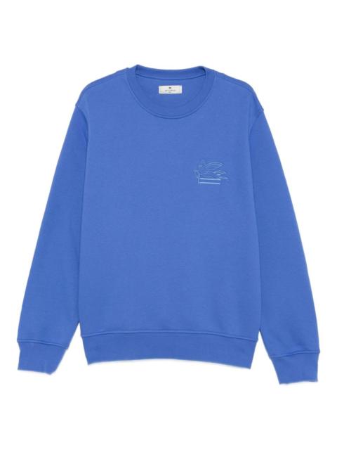 embroidered-Pegasus sweatshirt