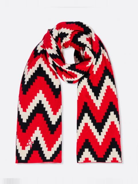 Chevron Merino Wool Scarf