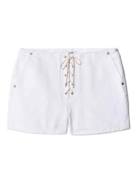 The Boardwalk lace-up denim shorts