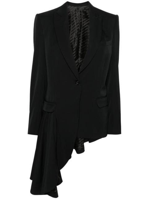 asymmetric blazer