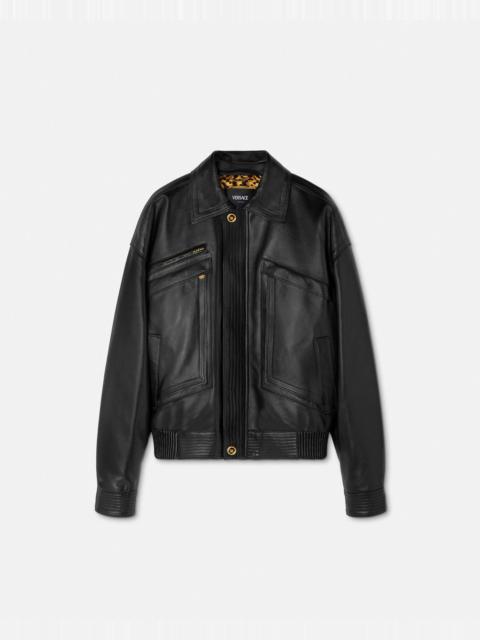 Plongé Leather Blouson Jacket