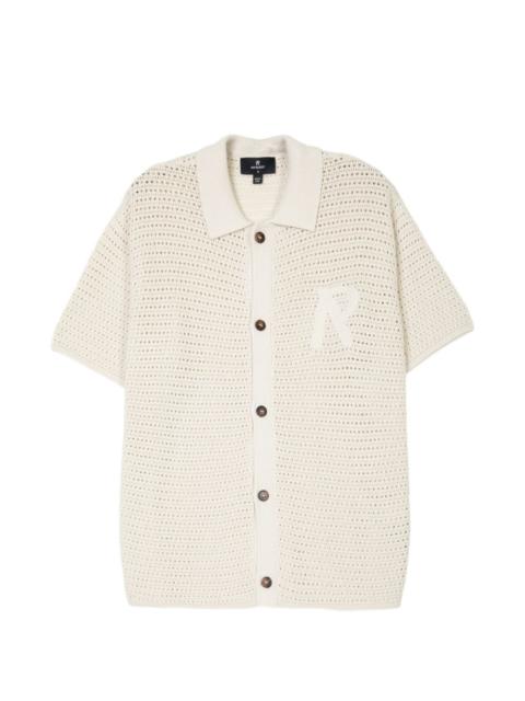 initial knitted shirt