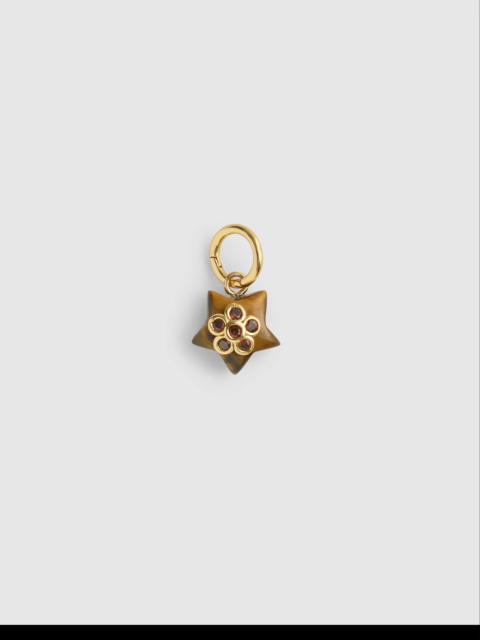 Semiprecious Star Charm