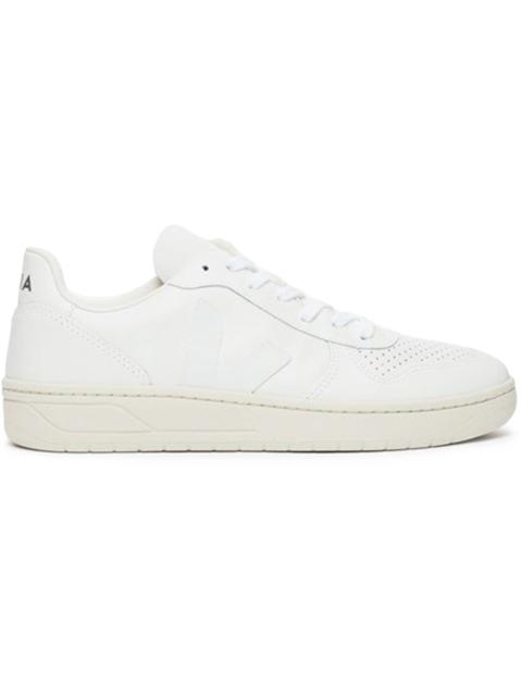 Veja V-10 Leather White White