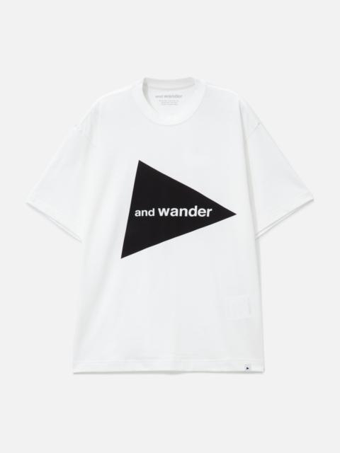 AND WANDER BIG LOGO SHORT SLEEVES T-SHIRT