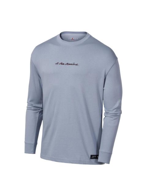 Air Jordan x A Ma Manire Crossover SS22 Long Sleeve Shirt 'Light Blue' DJ9759-464
