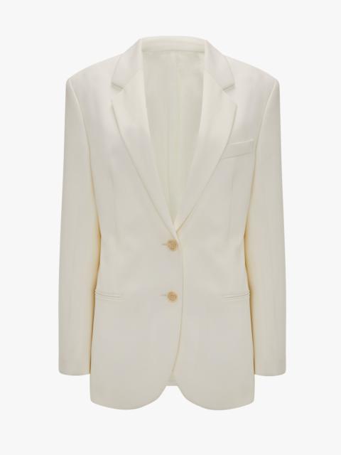 Classic Tailored Jacket In Ivory