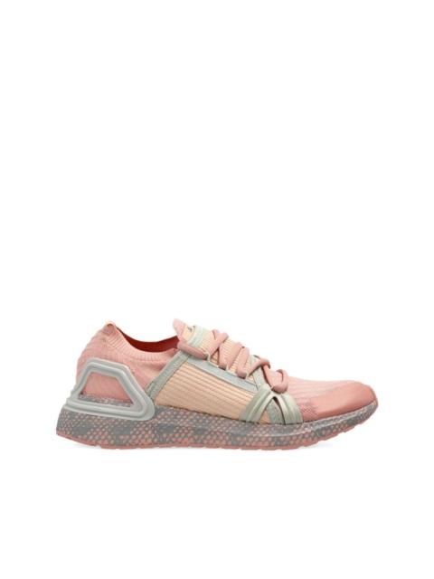 knit-panelled sneakers