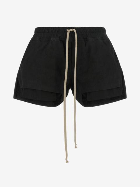 Fog Boxers asymmetric shorts